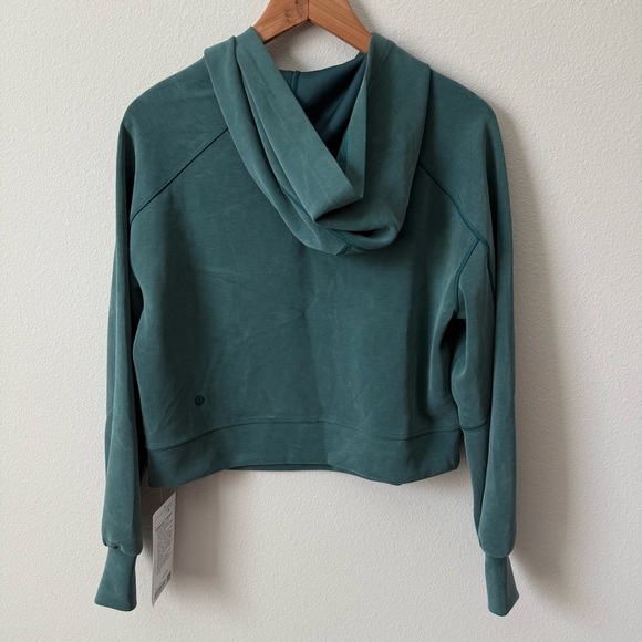 NWT Lululemon Softstreme Hoodie Storm Teal Size 4 - Picture 2 of 10